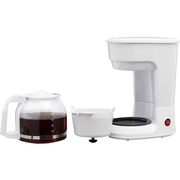 White 12 Cup Drip Coffee Maker X121806