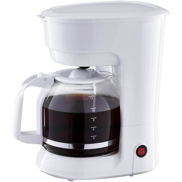 White 12 Cup Drip Coffee Maker X121806