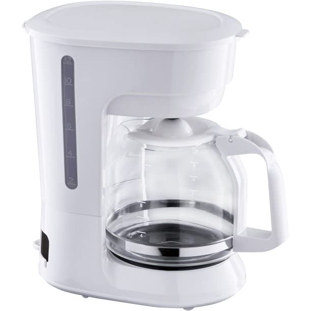 White 12 Cup Drip Coffee Maker X121806