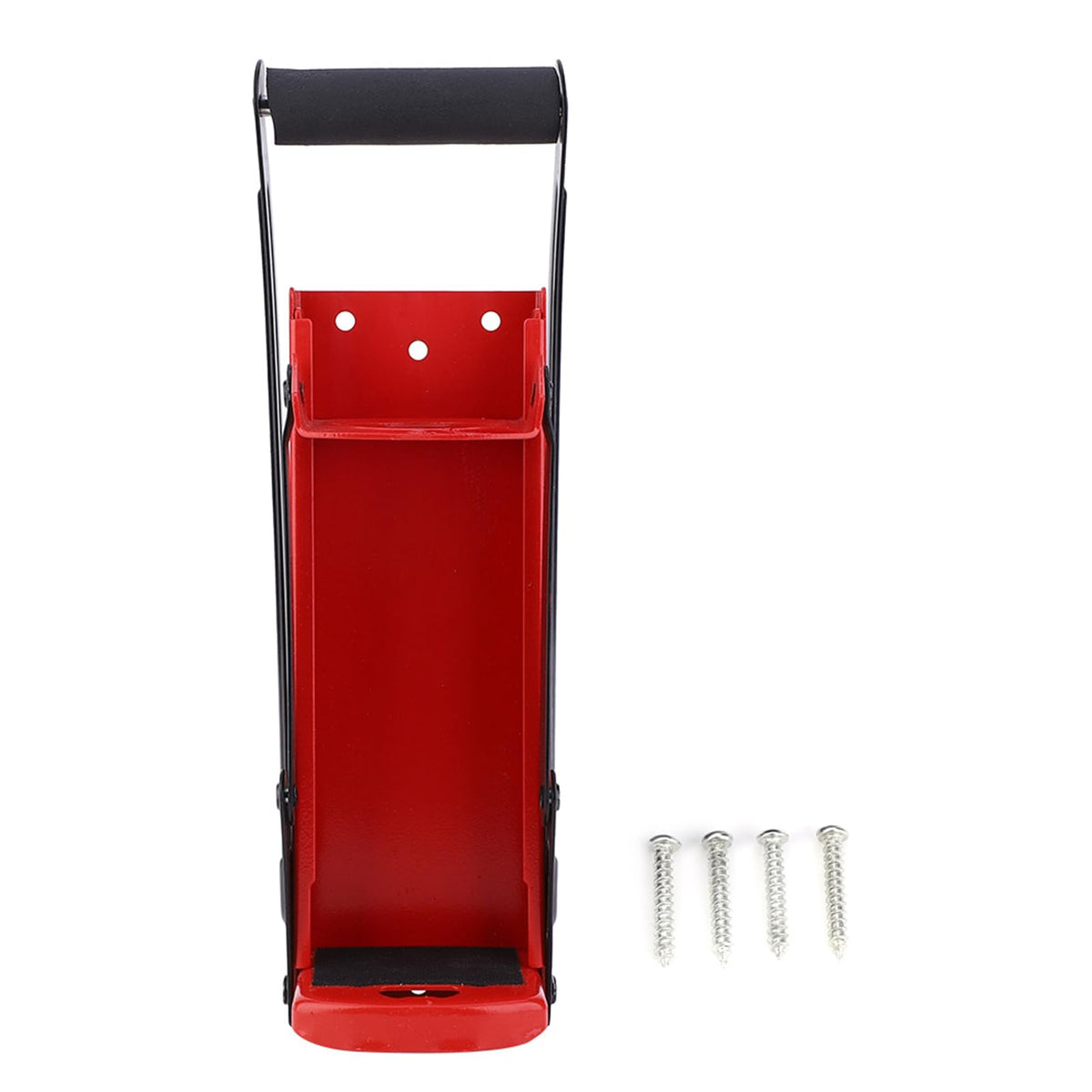 500ML Red Steel Heavy Duty Can Crusher with Bottle Opener O3230