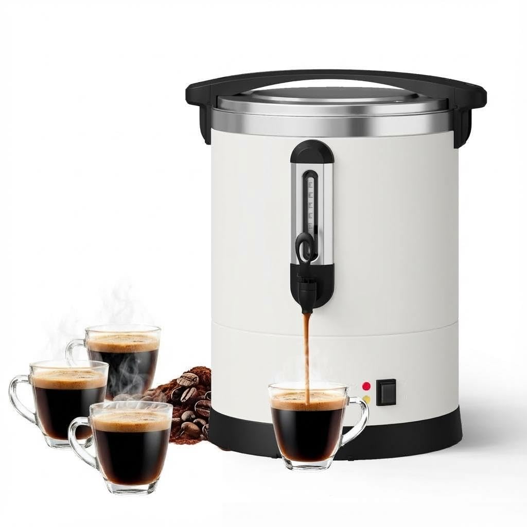 Large Capacity Stainless Steel Electric Coffee Urn V136