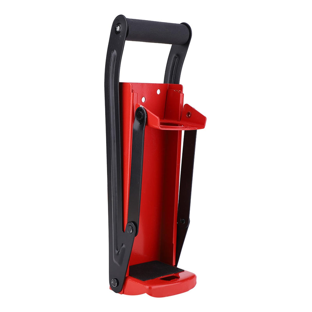 500ML Red Steel Heavy Duty Can Crusher with Bottle Opener O3230