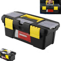 10-Inch Two-Layer Plastic Toolbox with Reinforced Handle Q7178
