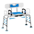 Sliding Shower Chair and Tub Transfer Bench with Non Slip Aluminum Body B603520