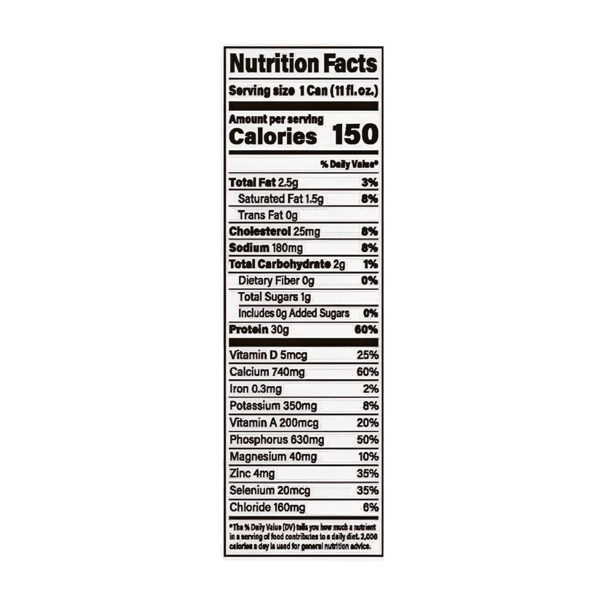 12 Pack Vanilla Milk Shake 30g Protein 1g Sugar Lactose-Free Z313804