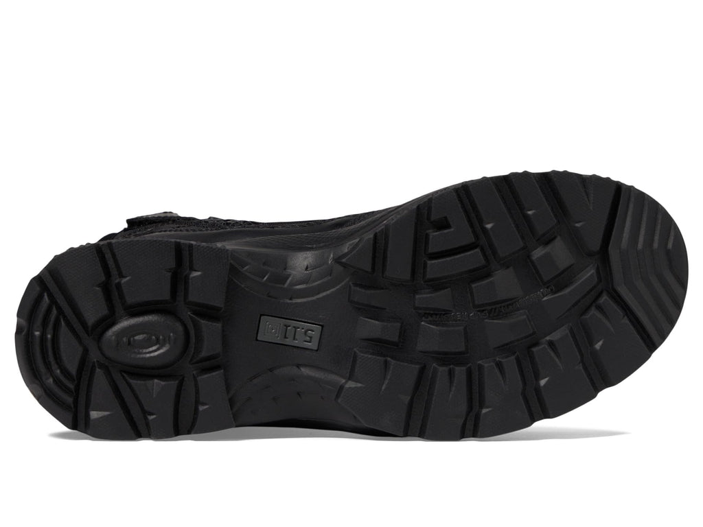 Black 6-Inch Side-Zip Work Boots V42796