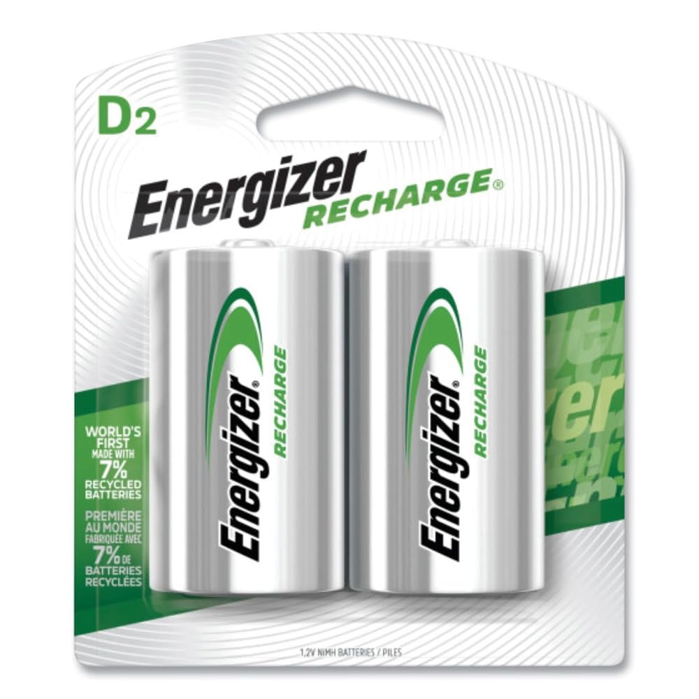 Rechargeable D Batteries 2-Count Pack of 2 M632283