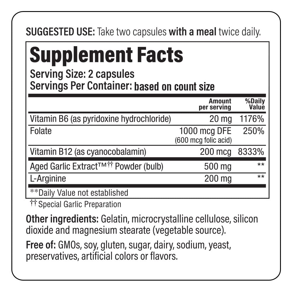 Aged Garlic Extract 100 Capsules F8810