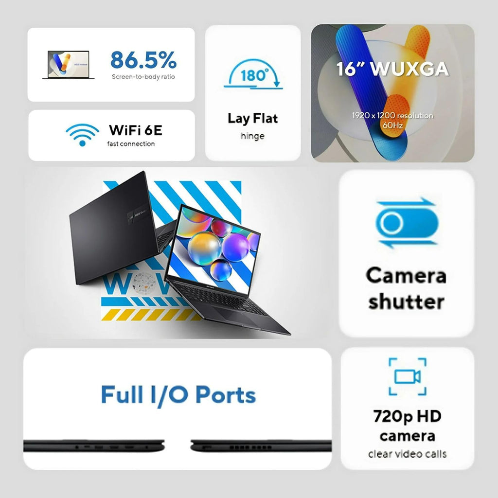 16" Intel Core i7 16GB RAM 512GB SSD Laptop N5475