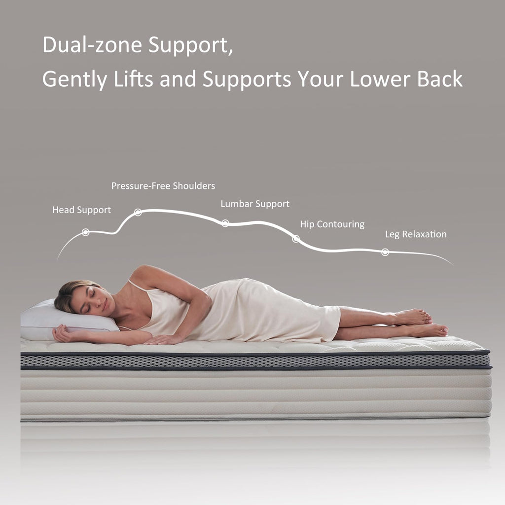 Full Size 12 Inch Hybrid Mattress O123