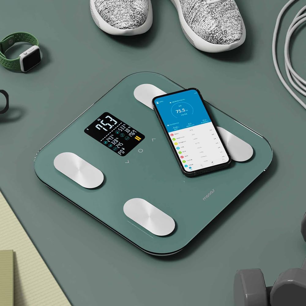 Green Bluetooth Body Weight Smart Scale N272590