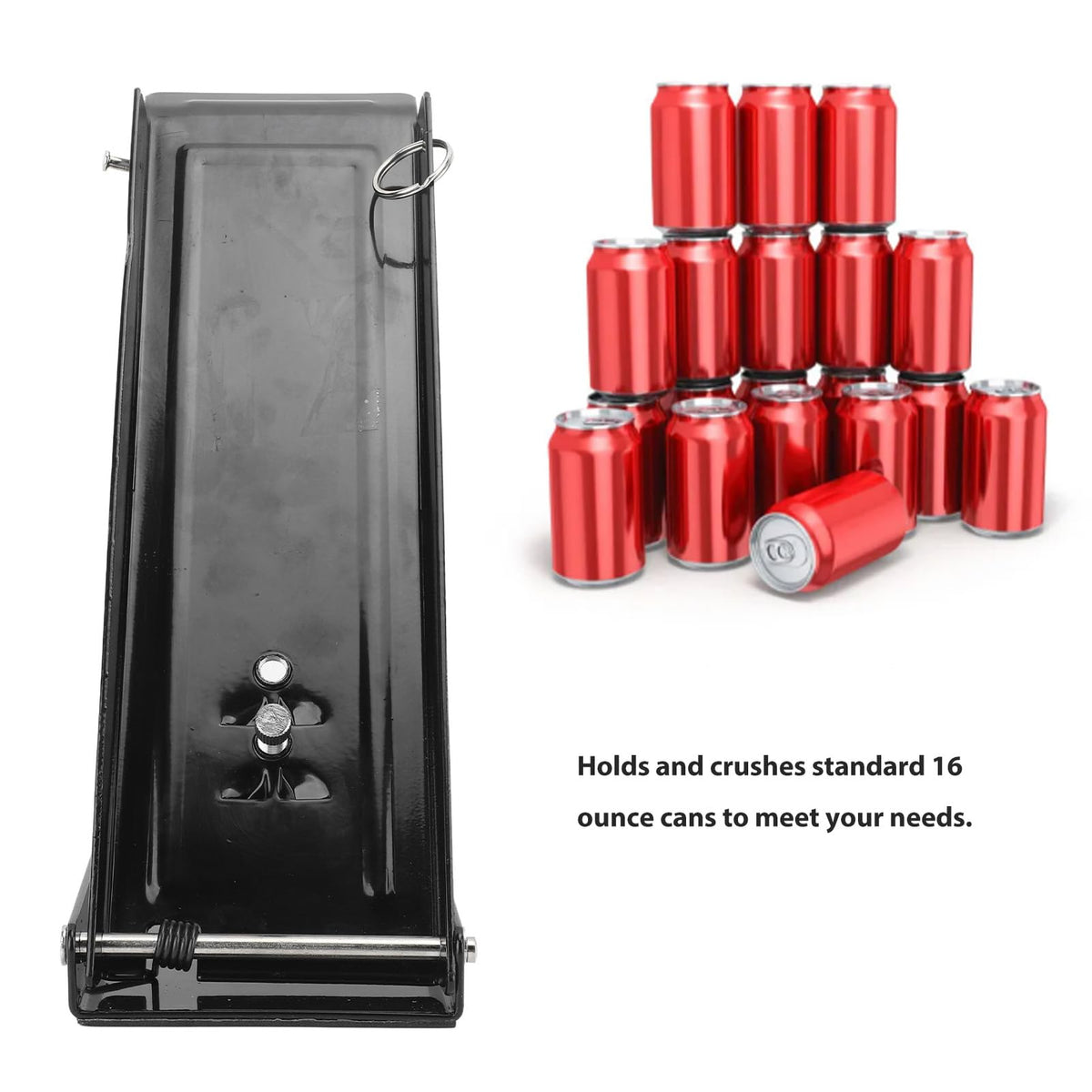 Foot Operated Stainless Steel Can Crusher B598