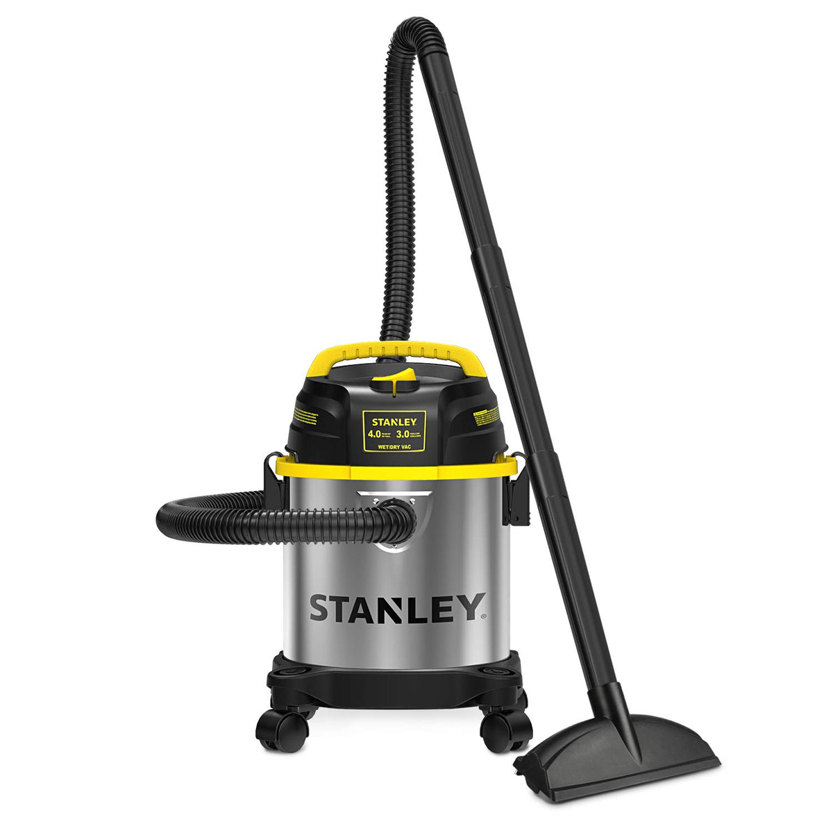 3 Gallon Stainless Steel Wet Dry Shop Vacuum M879