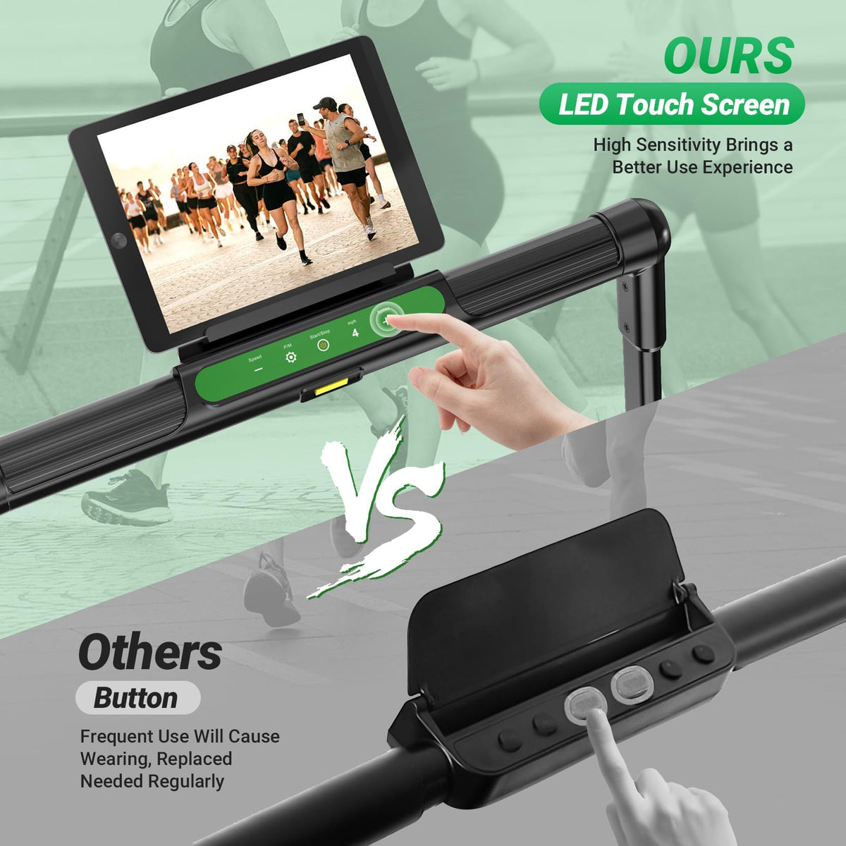 Portable Treadmill with Handle Bar I3033