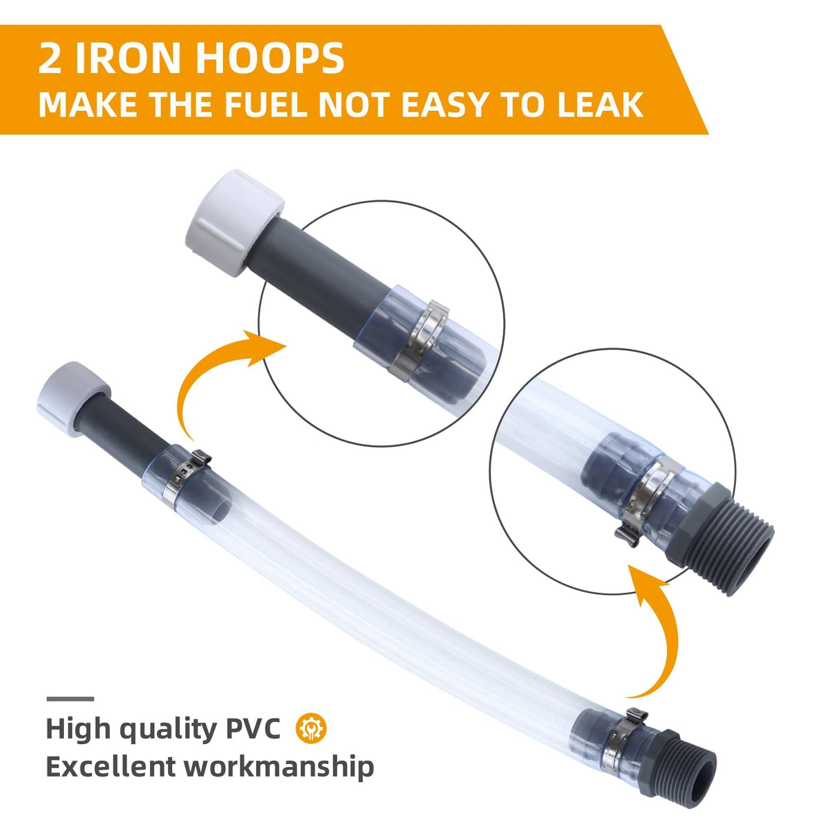 Racing Fuel Jug Replacement Hose U101