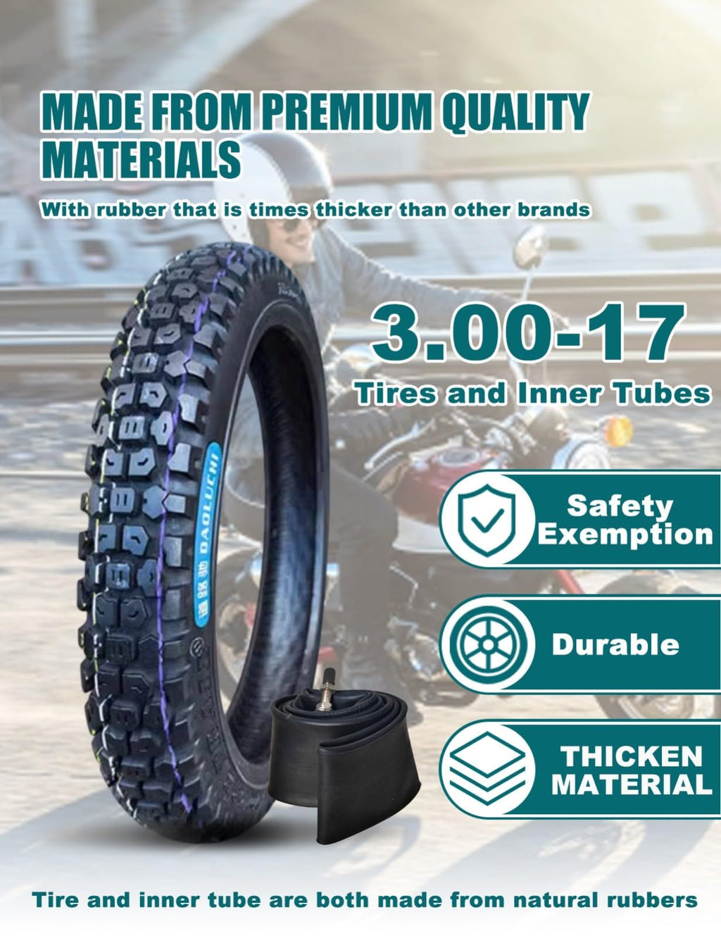 3.00-17 Scooter Tire P3998