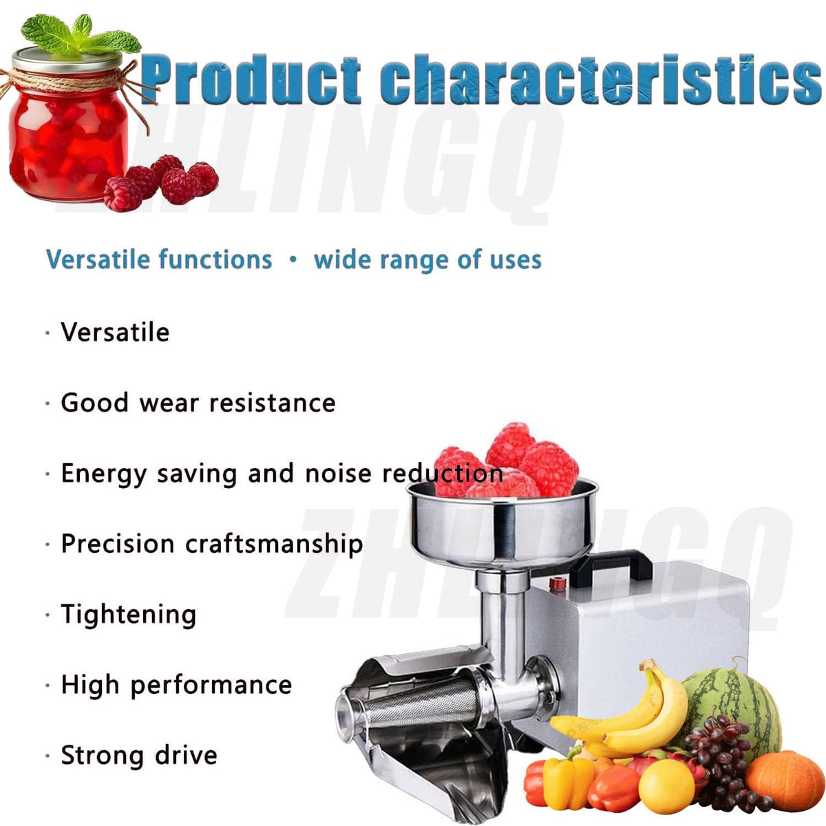 Commercial Stainless Steel Electric Tomato Strainer Machine N162452
