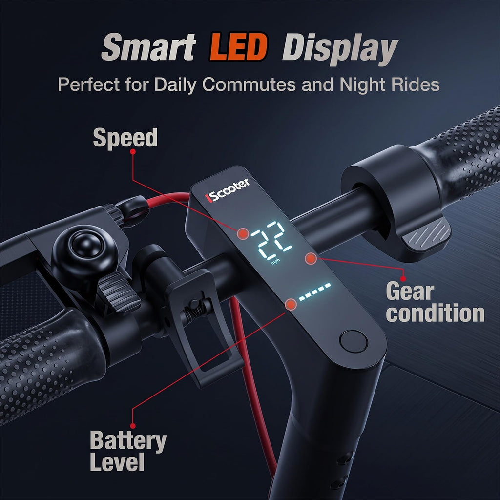 Electric Scooter with 8.5" Pneumatic Tires P182