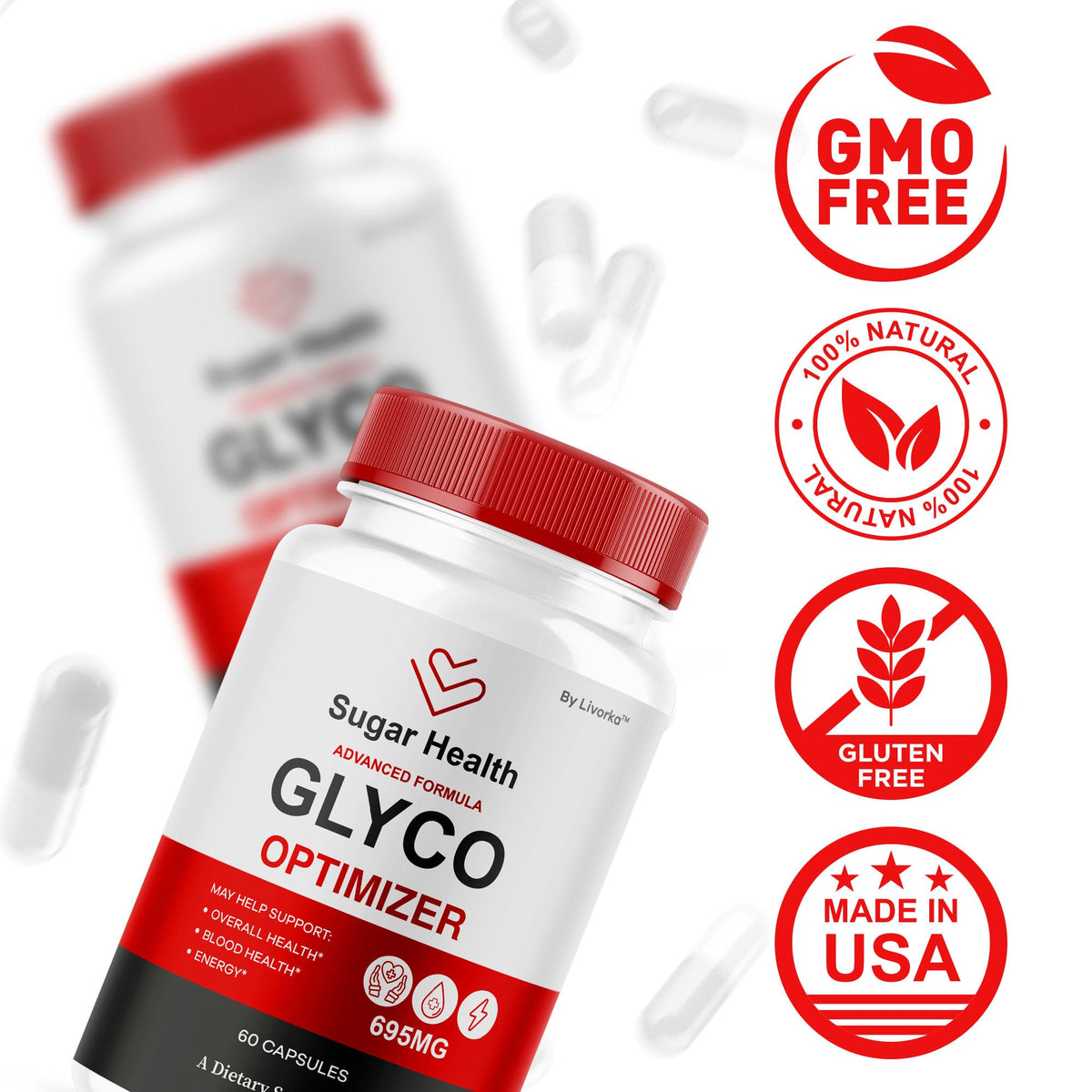 120 Capsules Supplement Pills R8006