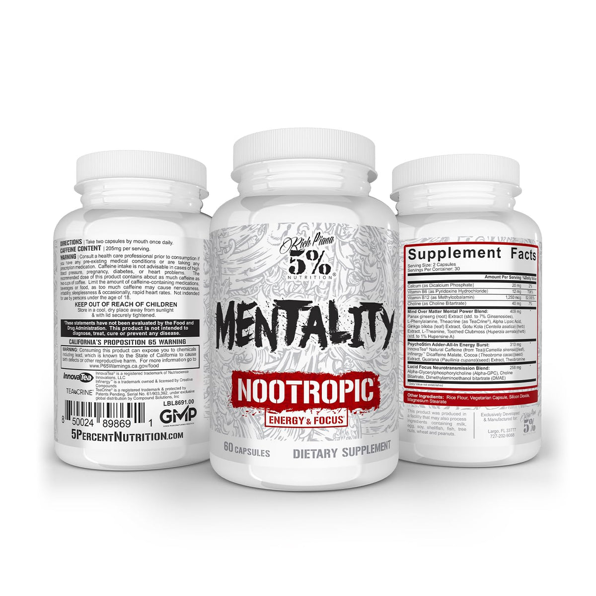 Nootropic Brain Booster Supplement S6070