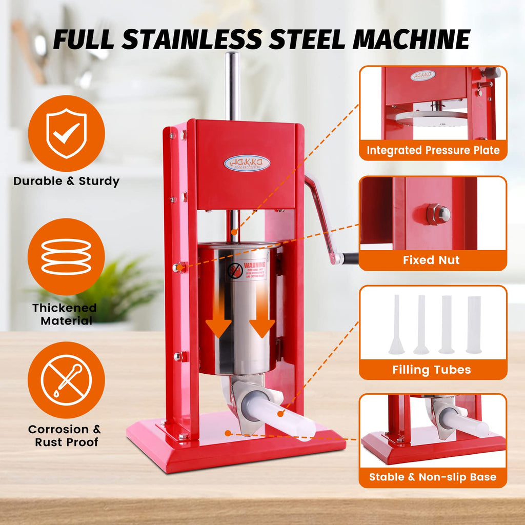 Stainless Steel Vertical Sausage Stuffer Y33746