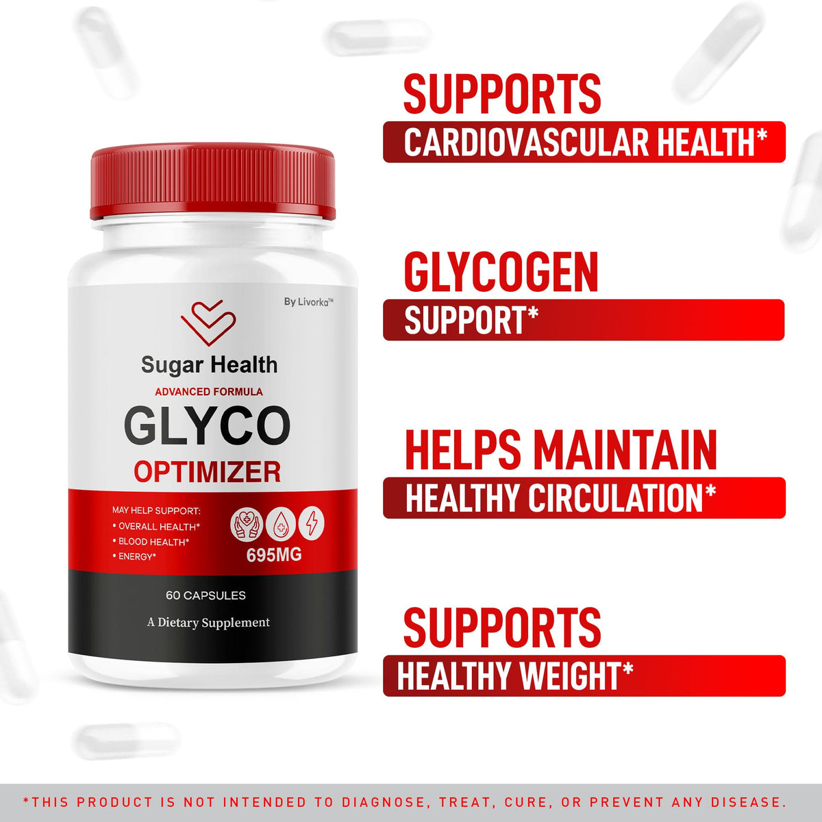 120 Capsules Supplement Pills R8006