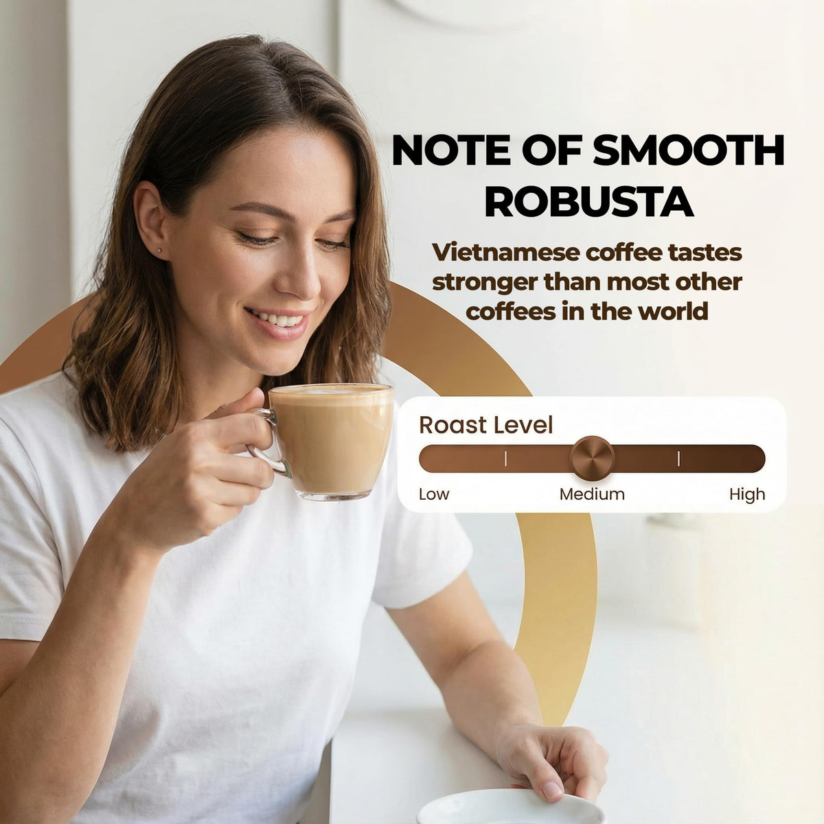 Instant Coffee Packets 3 in 1 Medium Roast Pack of 2 X715