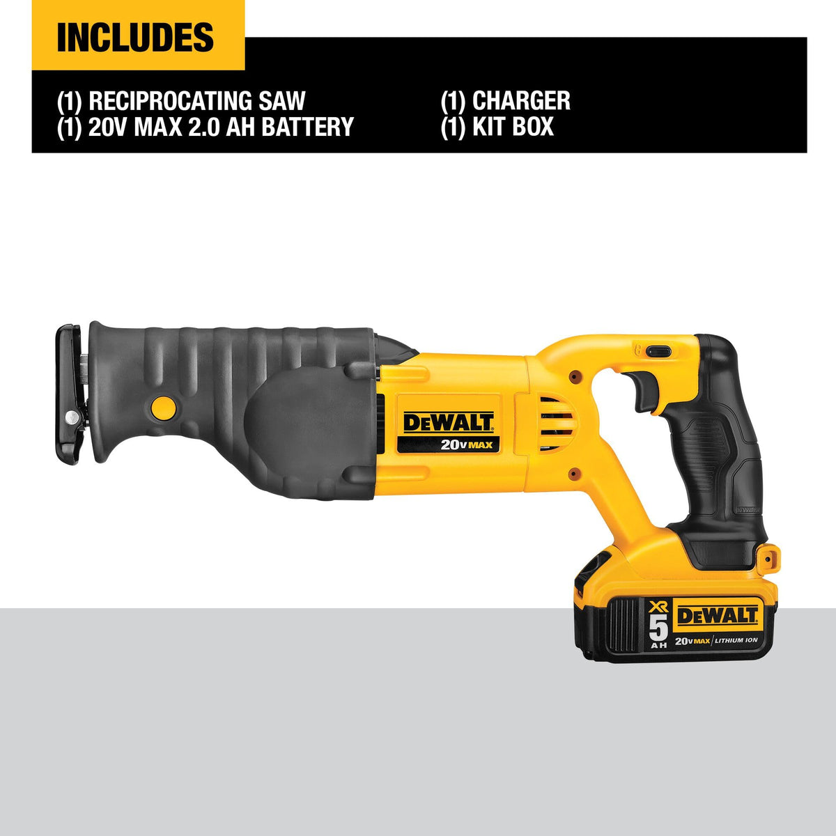 Cordless Reciprocating Saw with Battery and Charger Y422