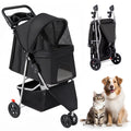 Foldable 3 Wheel Dogs Stroller B137403