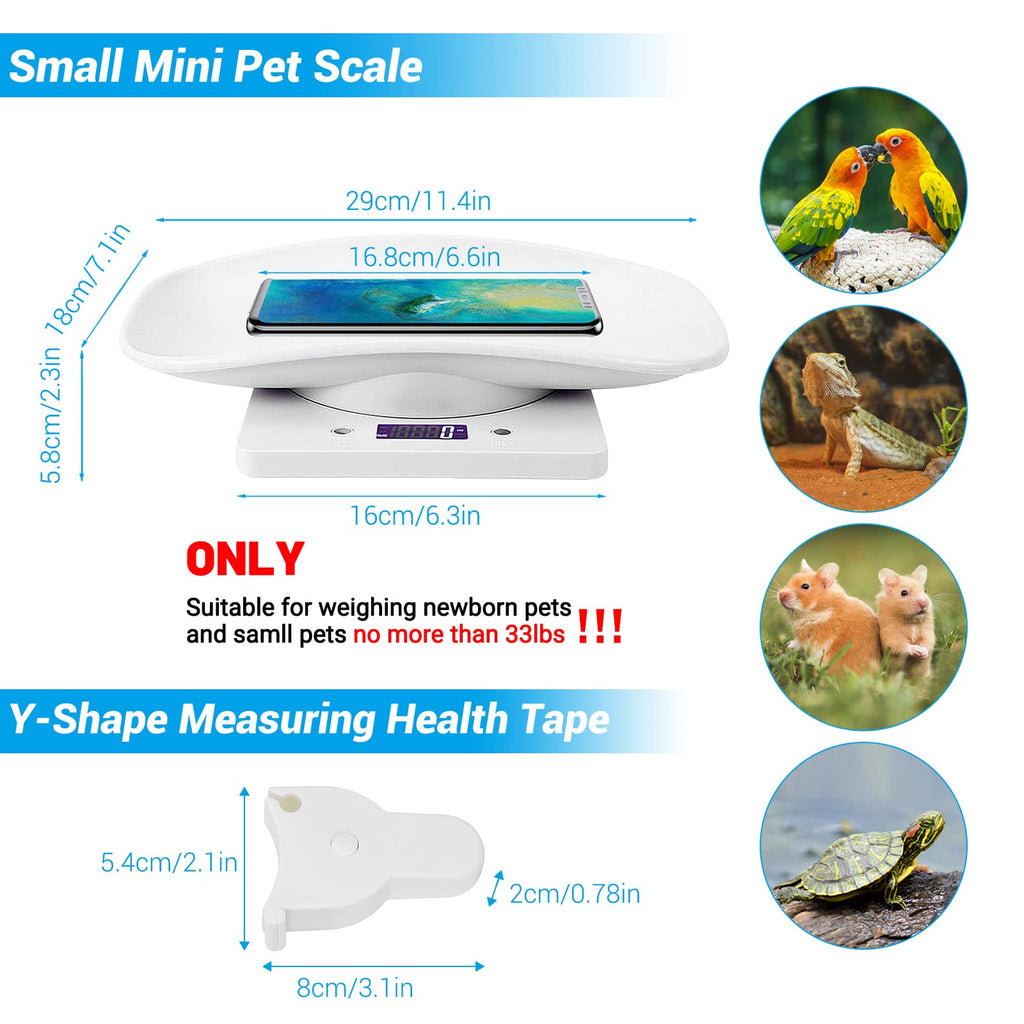 Digital Pet Scale with Tape Measure Z48940