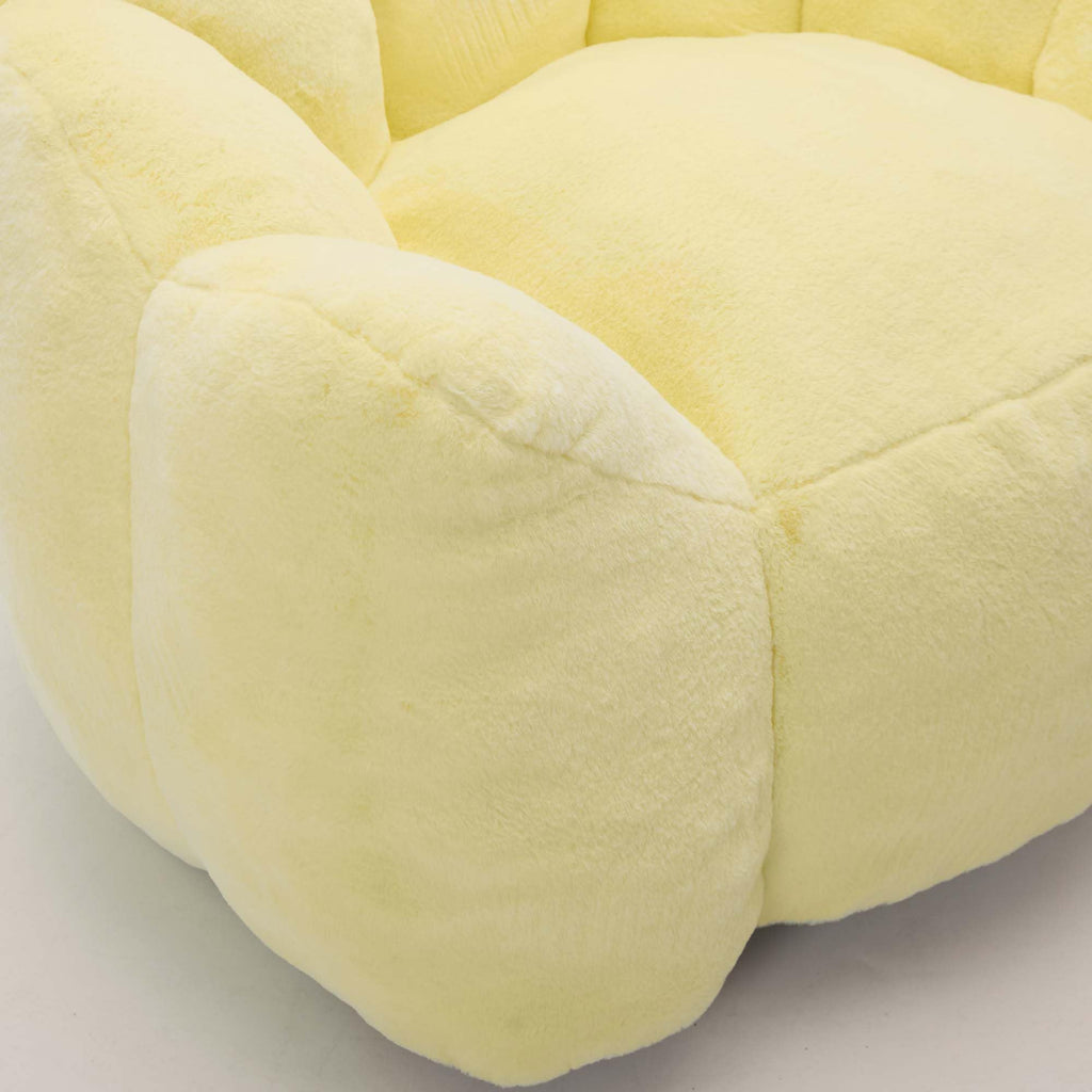 Oversized Memory Foam Bean Bag Chair with Backrest V502834