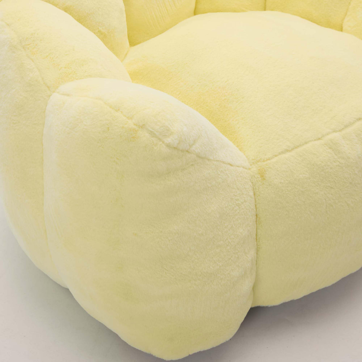 Oversized Memory Foam Bean Bag Chair with Backrest V502834
