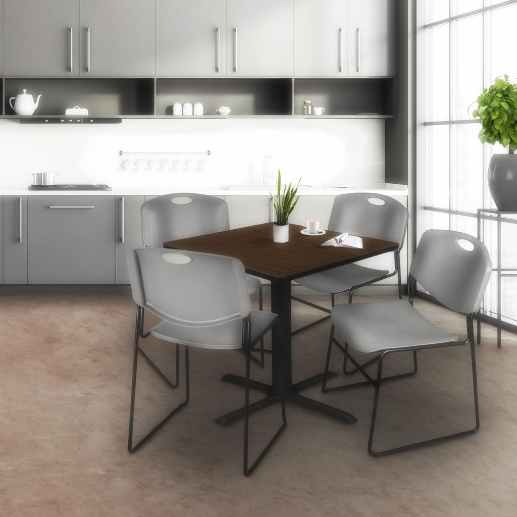 36" Square Scratch Resistant Laminate Café Table I2072