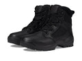 Black 6-Inch Side-Zip Work Boots V42796