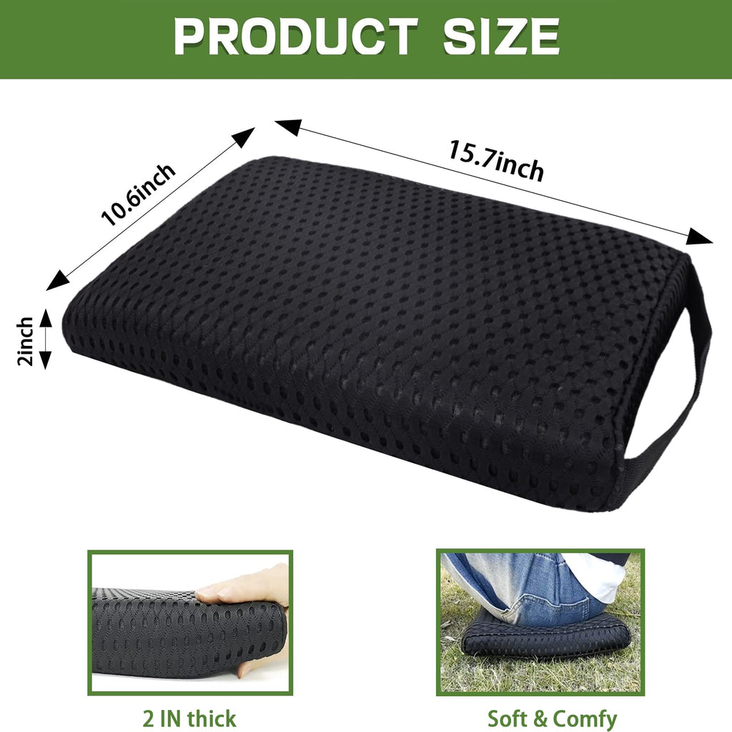 3D Mesh Fabric Portable Stadium Seat Cushion G65626