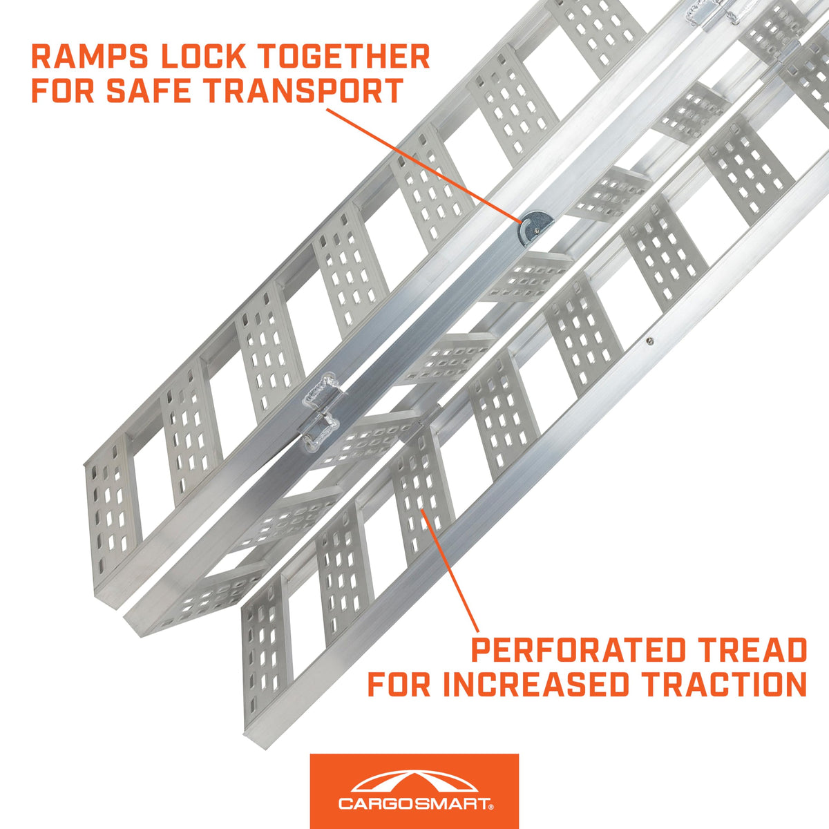 Aluminum Tri-Fold Ramp 1500 Lb Capacity F5059