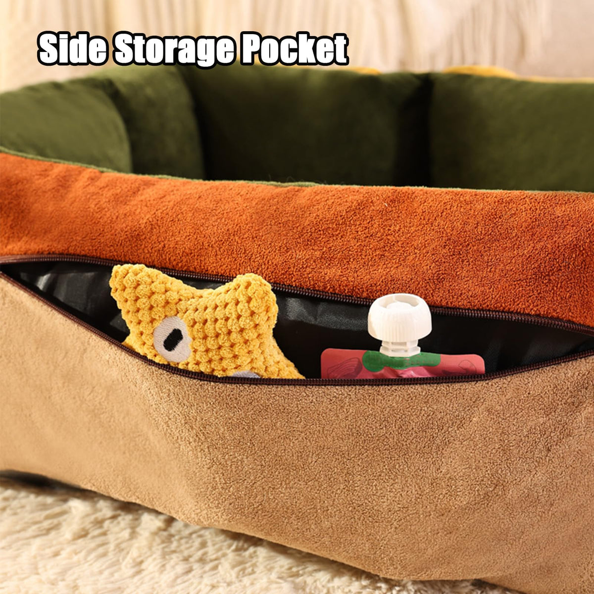 2-in-1 Dog Car Seat for Small Dogs J387627