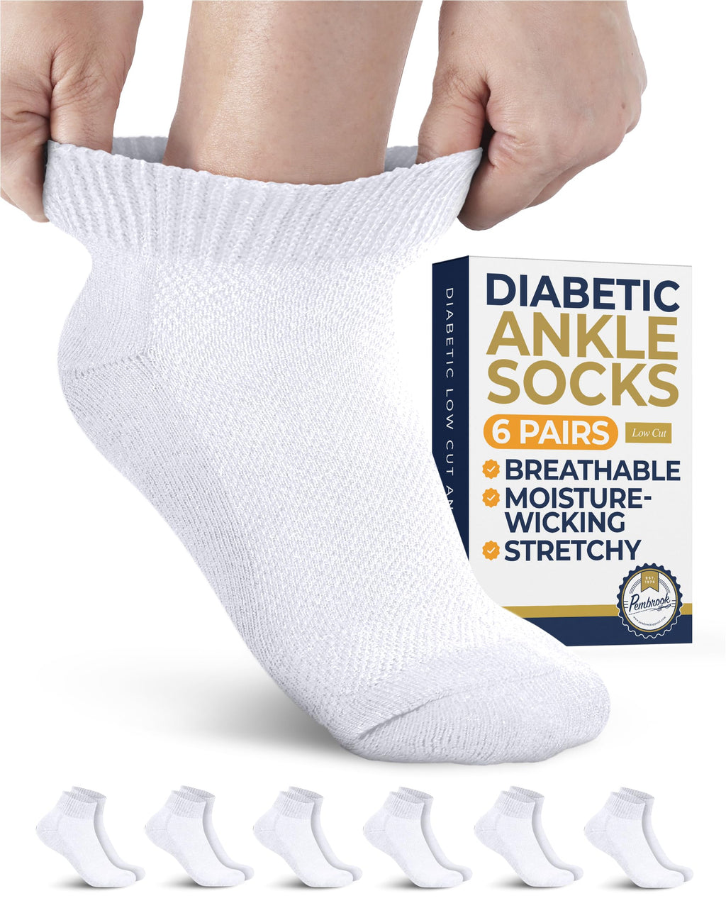 Low Cut Ankle Socks 6 Pairs H665704