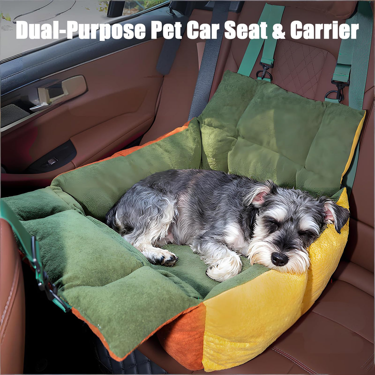 2-in-1 Dog Car Seat for Small Dogs J387627