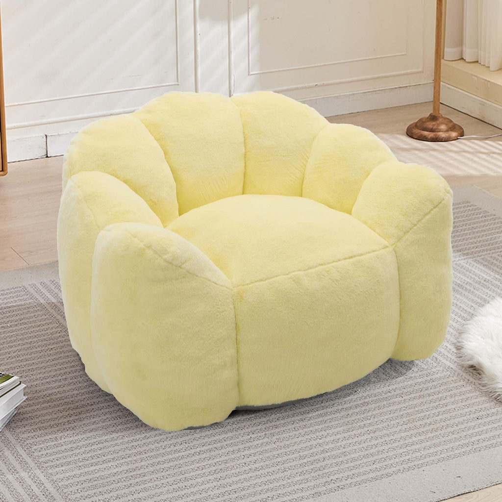 Oversized Memory Foam Bean Bag Chair with Backrest V502834