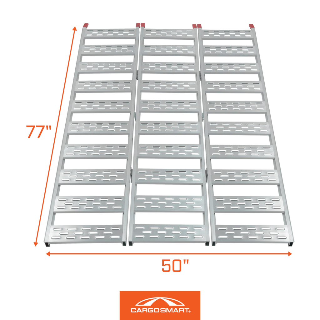 Aluminum Tri-Fold Ramp 1500 Lb Capacity F5059
