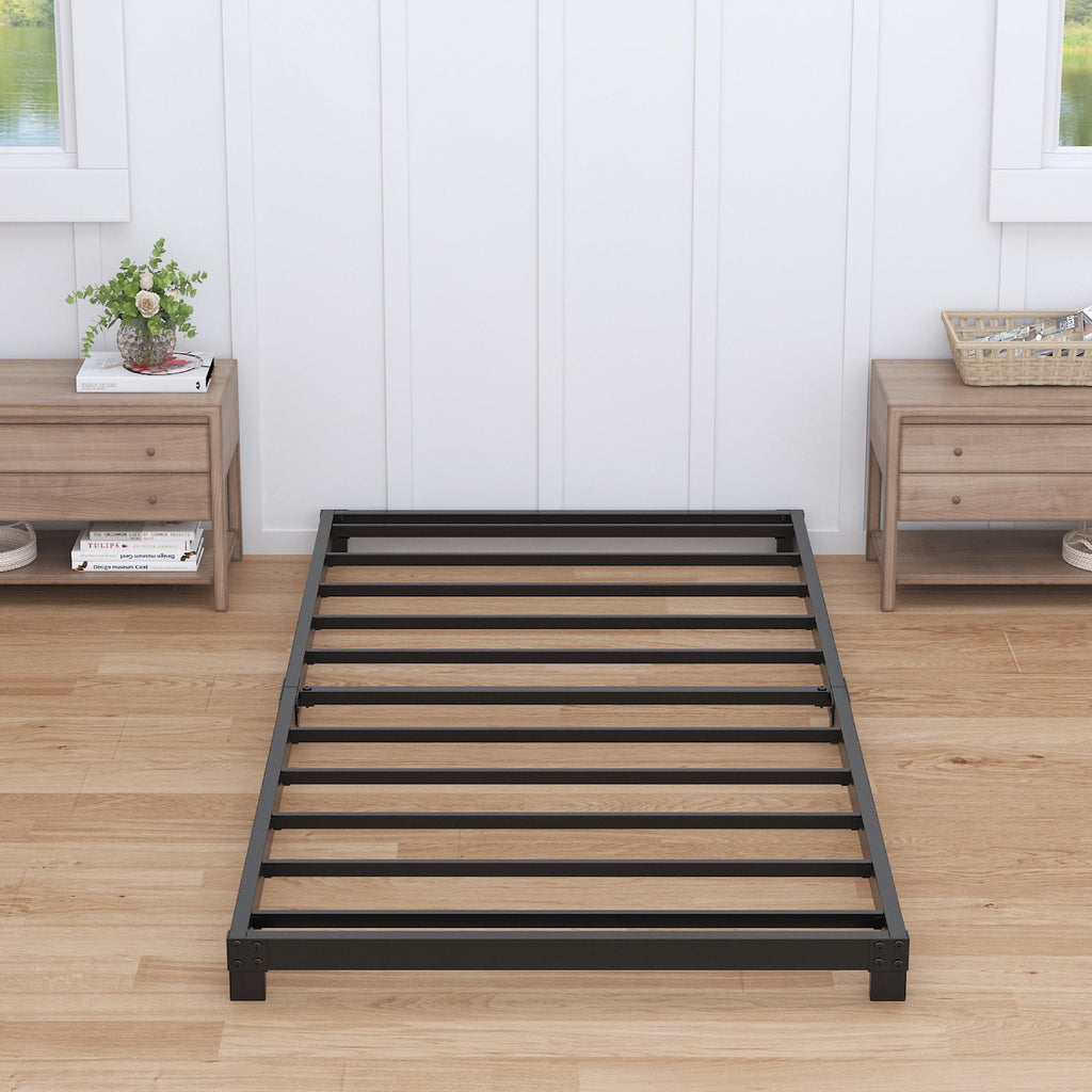 4 Inch Low Profile Twin Platform Bed Frame U927989