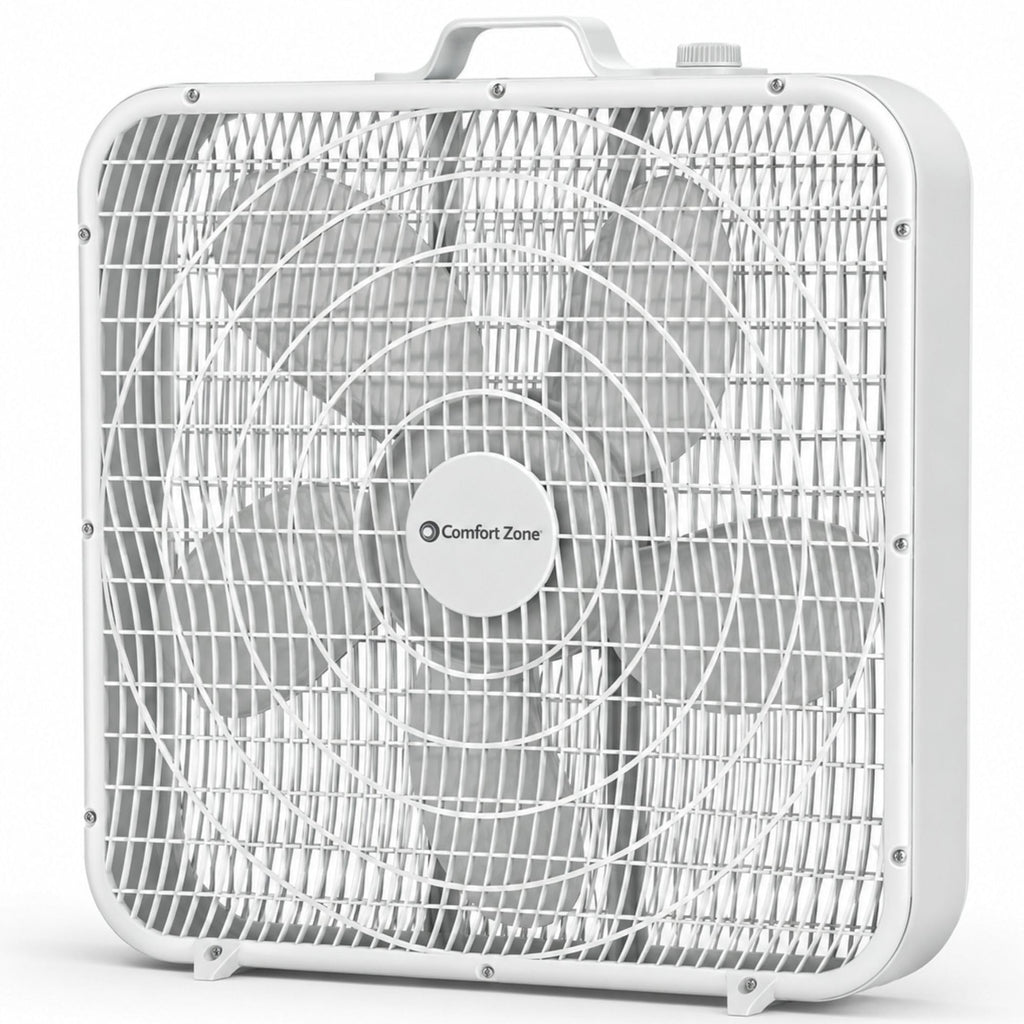 20 inch 3 Speed Box Fan with Carry Handle W560