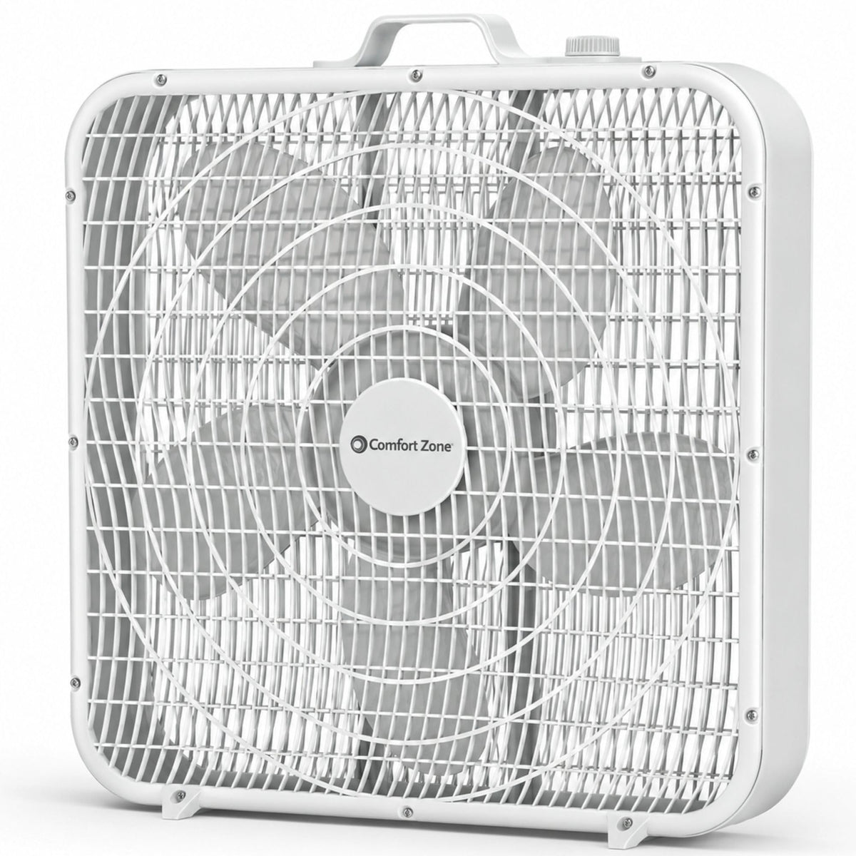 20 inch 3 Speed Box Fan with Carry Handle W560
