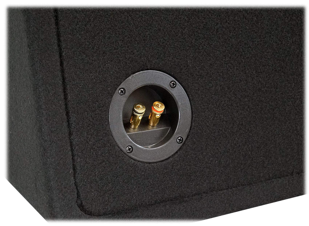 Dual 8" Loaded Car Subwoofer Enclosure with Amp M9113