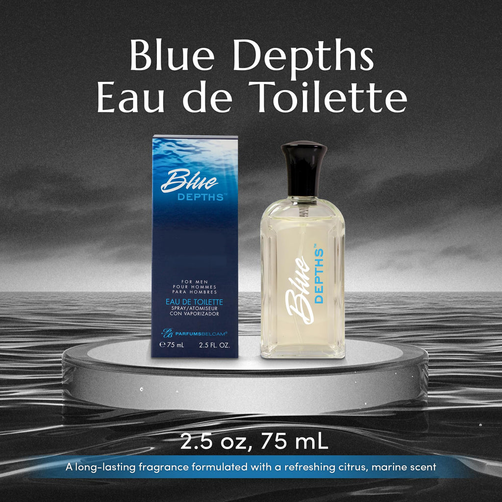 Blue Depths Eau de Toilette Fragrance Spray 2.5 Fl Oz G7815