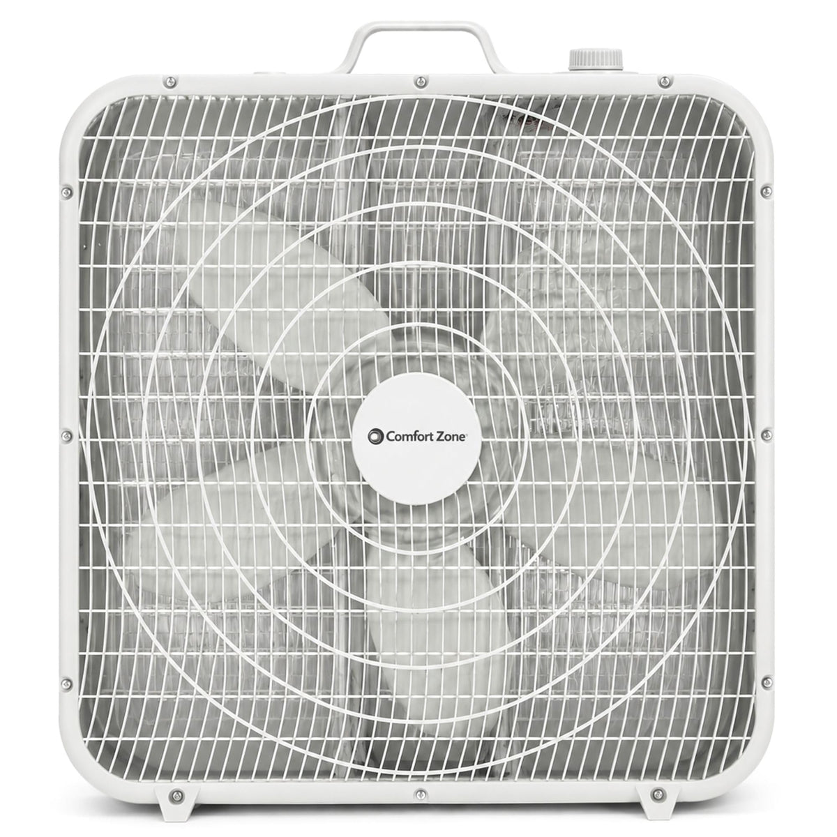 20 inch 3 Speed Box Fan with Carry Handle W560