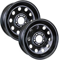 2-Pack 15 Inch 5 Lug Black Trailer Wheel H566