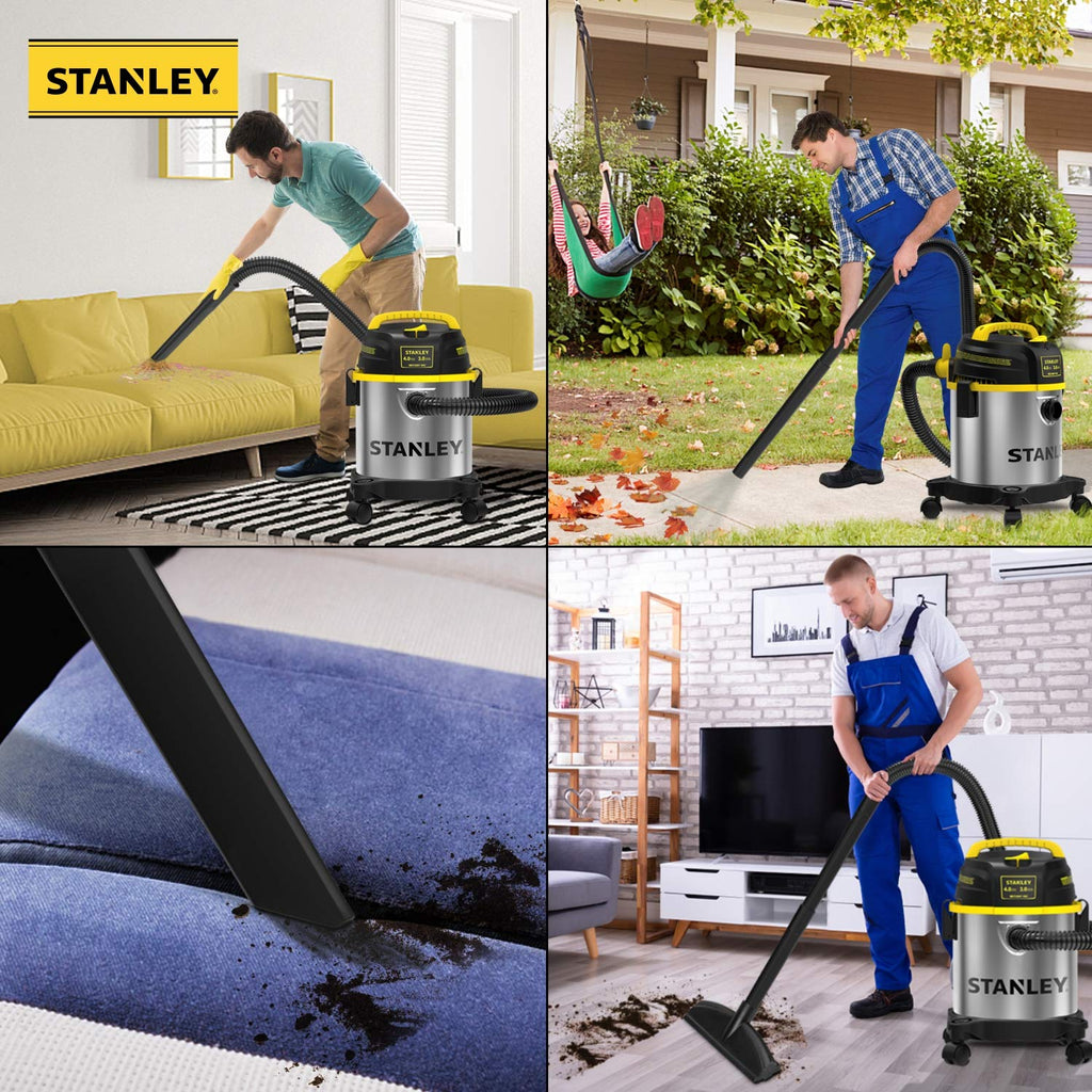 3 Gallon Stainless Steel Wet Dry Shop Vacuum M879