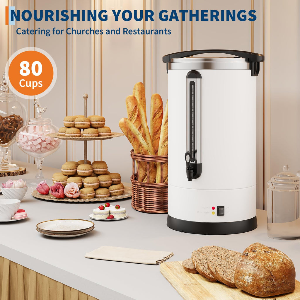 Large Capacity Stainless Steel Electric Coffee Urn V136
